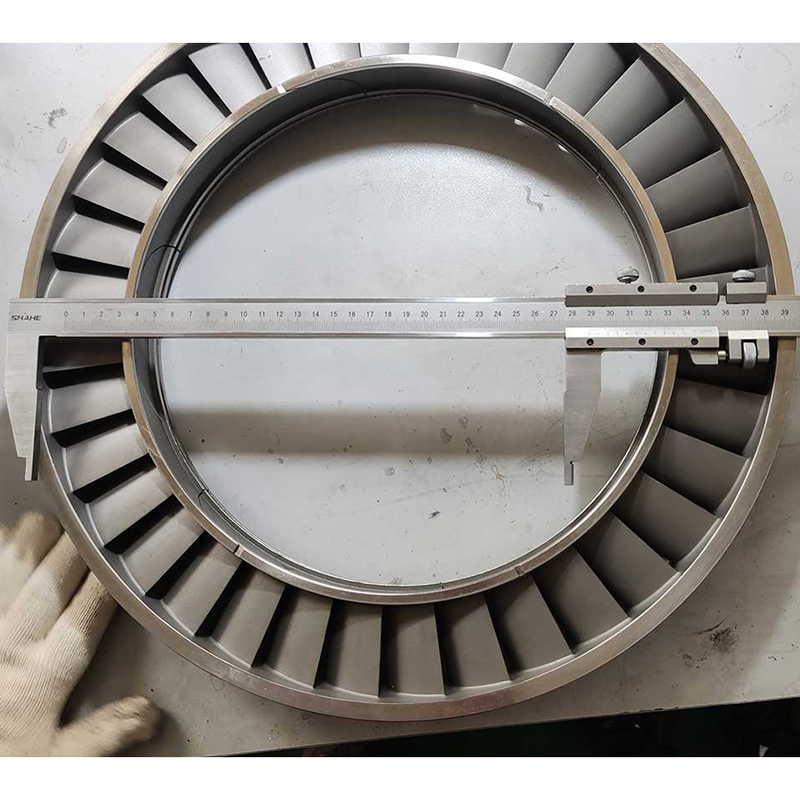 Custom Professional Aerospace Nozzle Ring/Guide Vane Superalloy Material Precision Component for Engines Casting Services