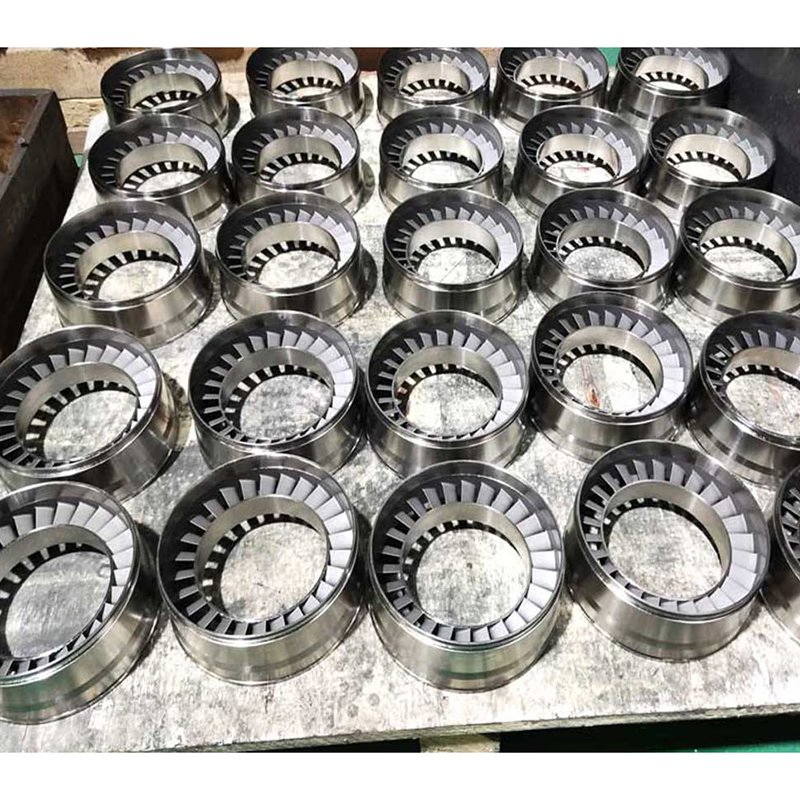 Custom Professional Aerospace Nozzle Ring/Guide Vane Superalloy Material Precision Component for Engines Casting Services