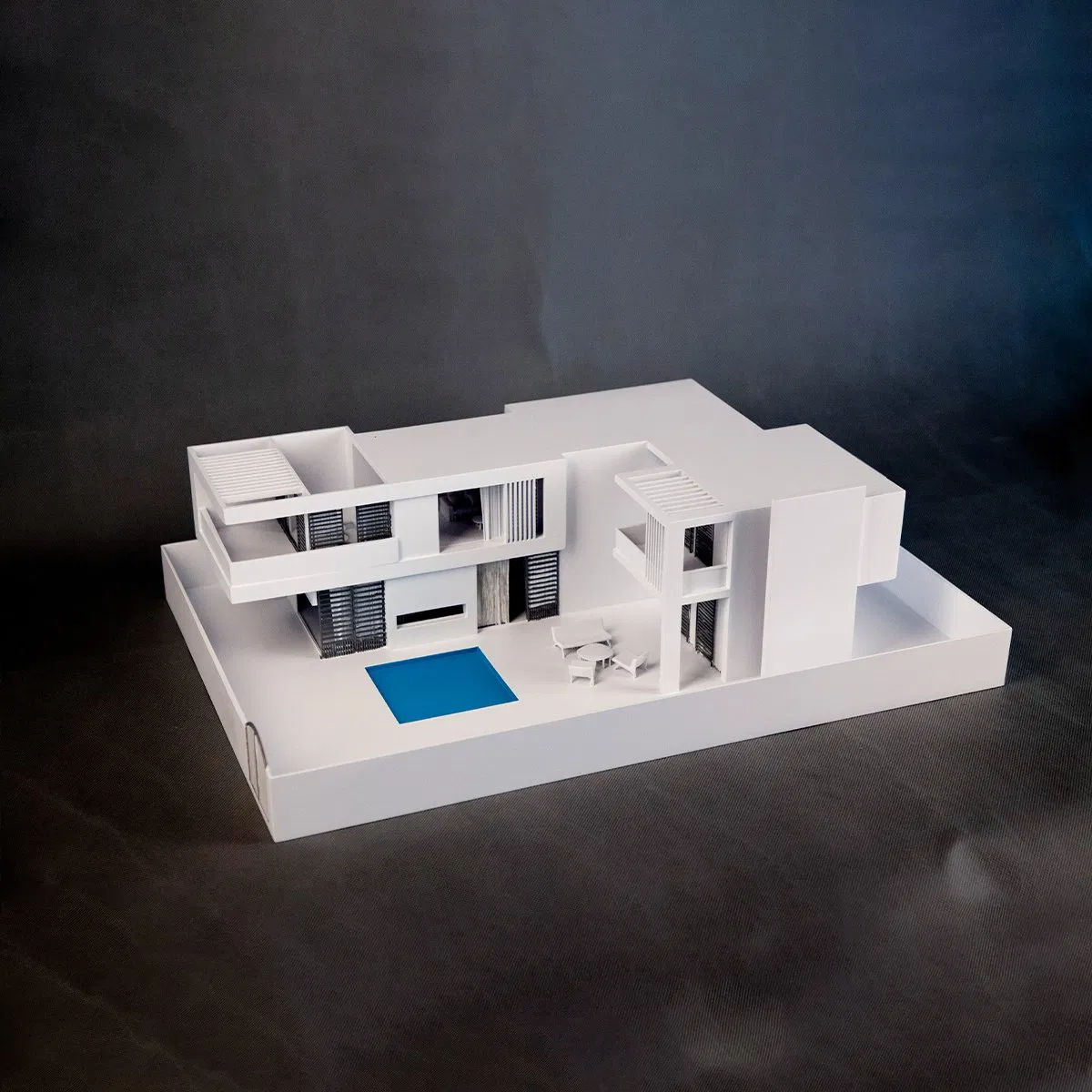 SLA 3D Printing Service for High-Detail Architectural Models with Painting