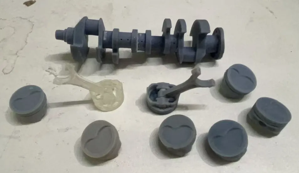 Crankshaft piston connect rod