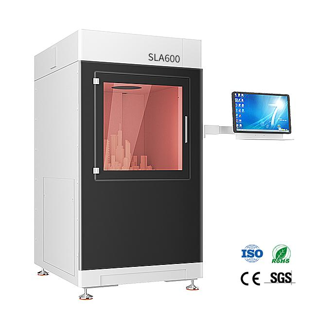High-End SLA 600 3D Printer with Large Format and Ultra-Precision