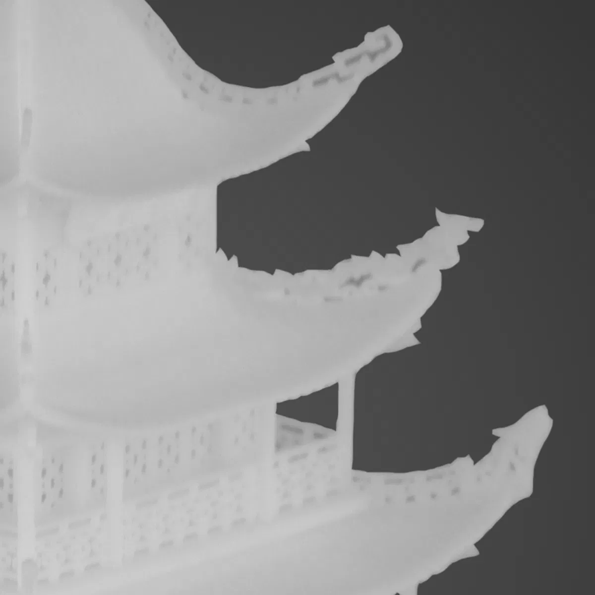 High Accuracy Architectural Model SLA 3D Printing