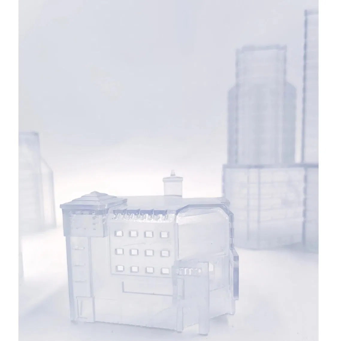 Transparent Functional Resin SLA 3D Printing Component Manufacturing