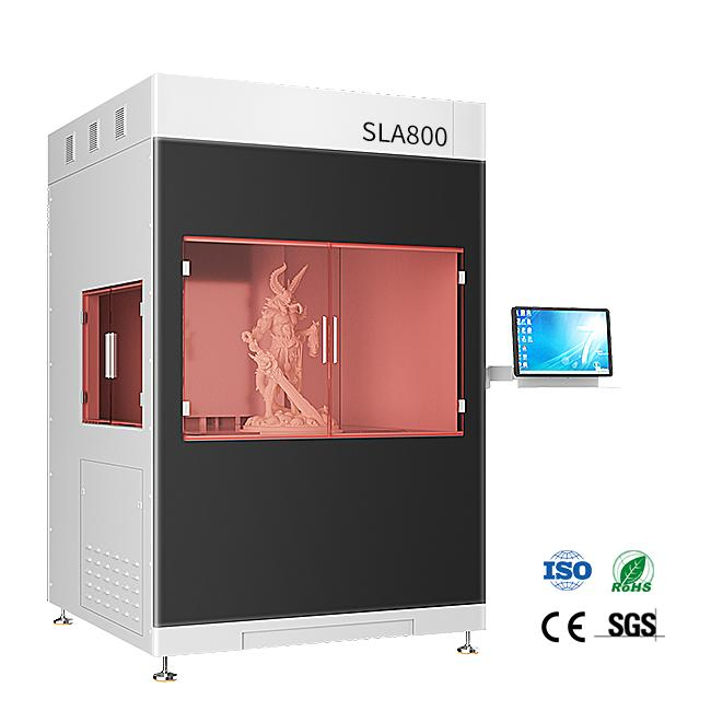 Industrial-Grade SLA 800 3D Printer - High Resolution and Large Format