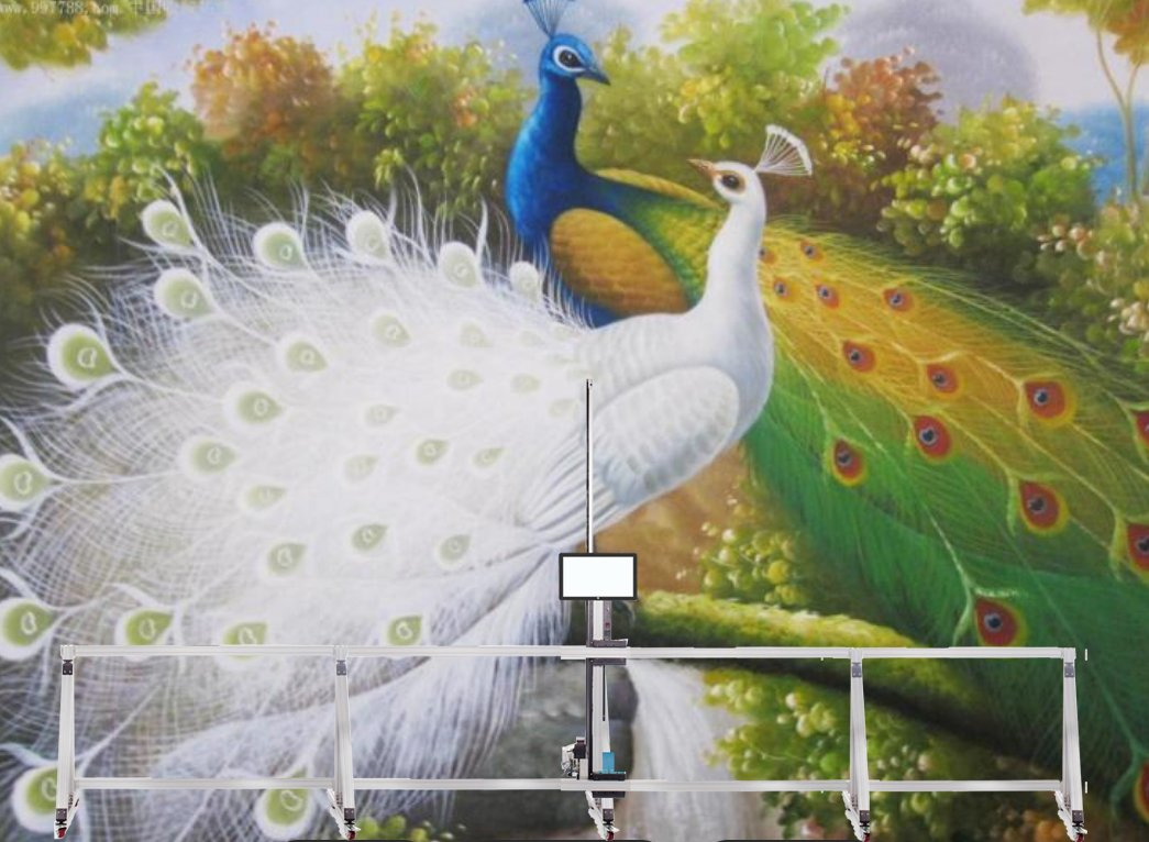 High Accurancy 2-in-1 Wall and Floor Painting Machine for Graffiti with Ai Intelligent Printing System Factory Price