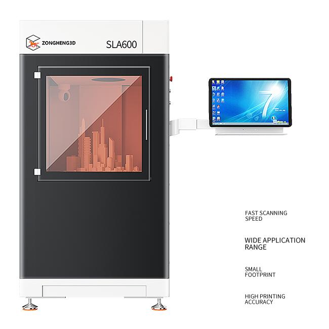 Professional SLA 600 3D Printer - Large Format Precision Printing for Industrial