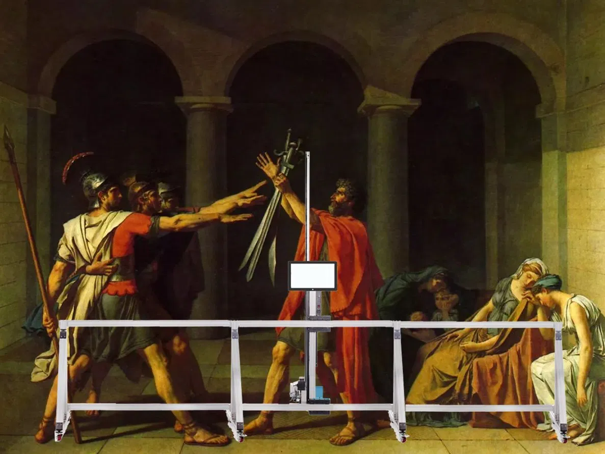 High Accurancy 2-in-1 Wall and Floor Painting Machine for Graffiti with Ai Intelligent Printing System Factory Price