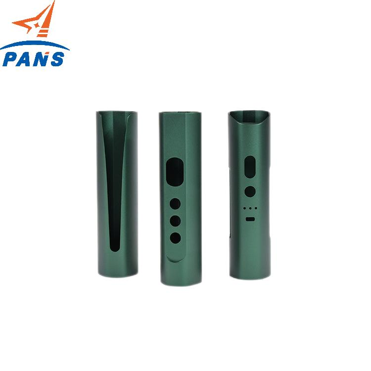 Custom-Made High-Precision CNC Turned Parts, Metal and Plastic Tubular Tool Components for Industrial Laboratory and Aerospace Applications Anodized Finish