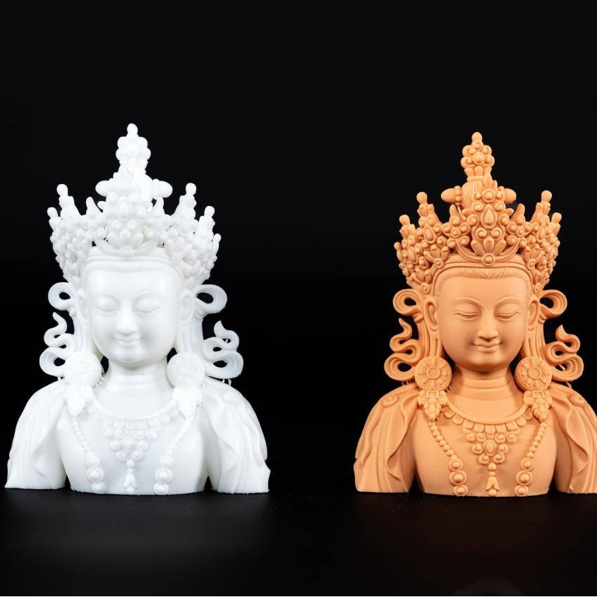 High-Detail SLA Resin 3D Printing for Artistic Creations