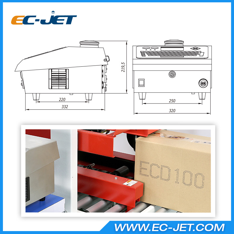 Production Date Coding Machine Large Format Inkjet Printer for Carton (EC-DOD)