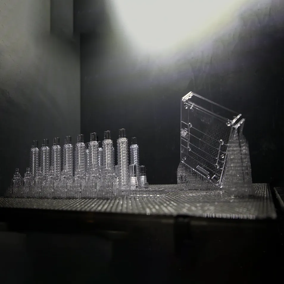 Transparent Resin Sample