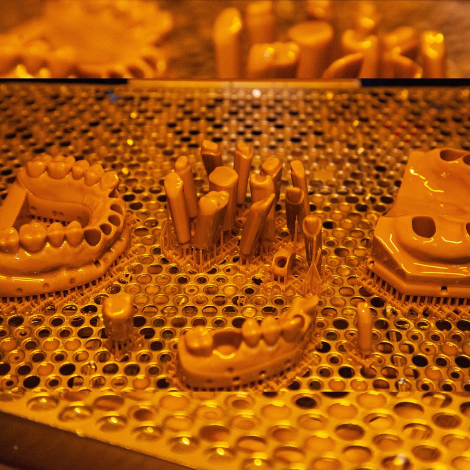 Cheap OEM SLA SLS 3D Printing Services for Dental Gum Models