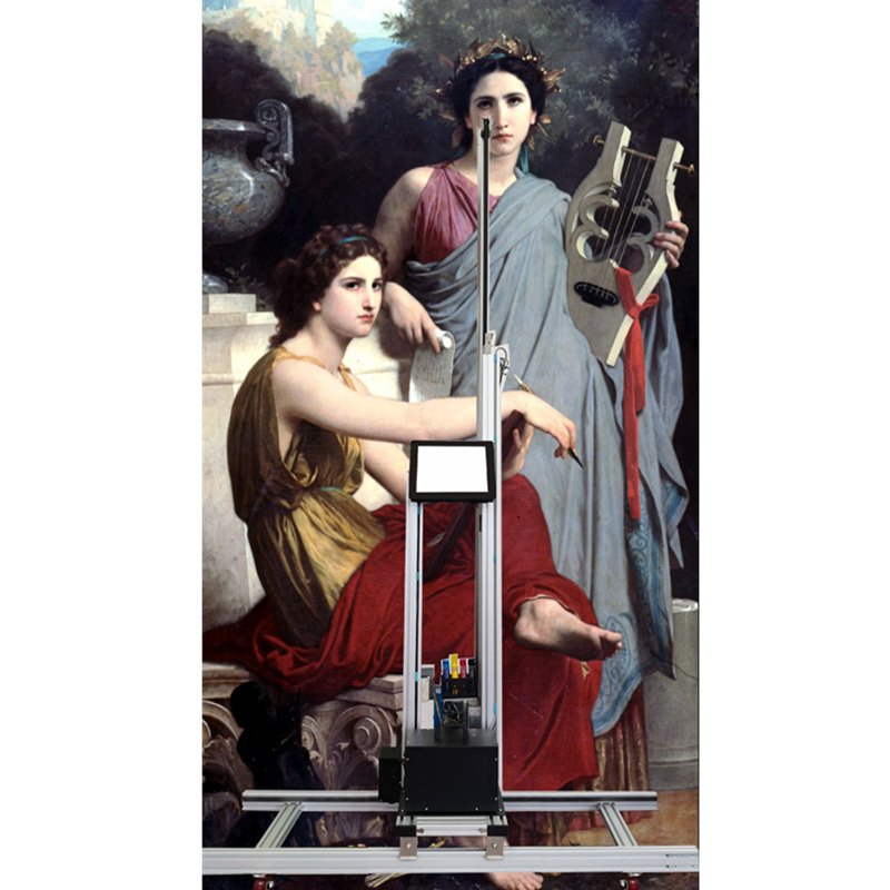 3D Wall Printer for Entry-Level Model SD Painting Colour Printing Infinitely Scaling Economic Style Low Price Direct Sale From China Factory