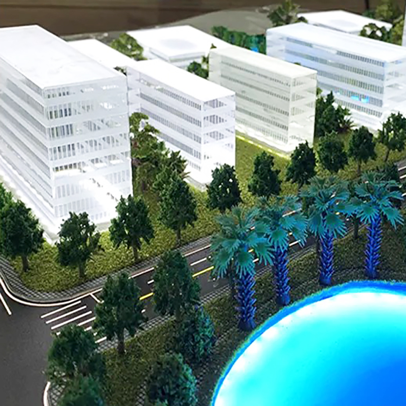 Professional Manufacturer Custom Architectural Building Model 3D Printing Service