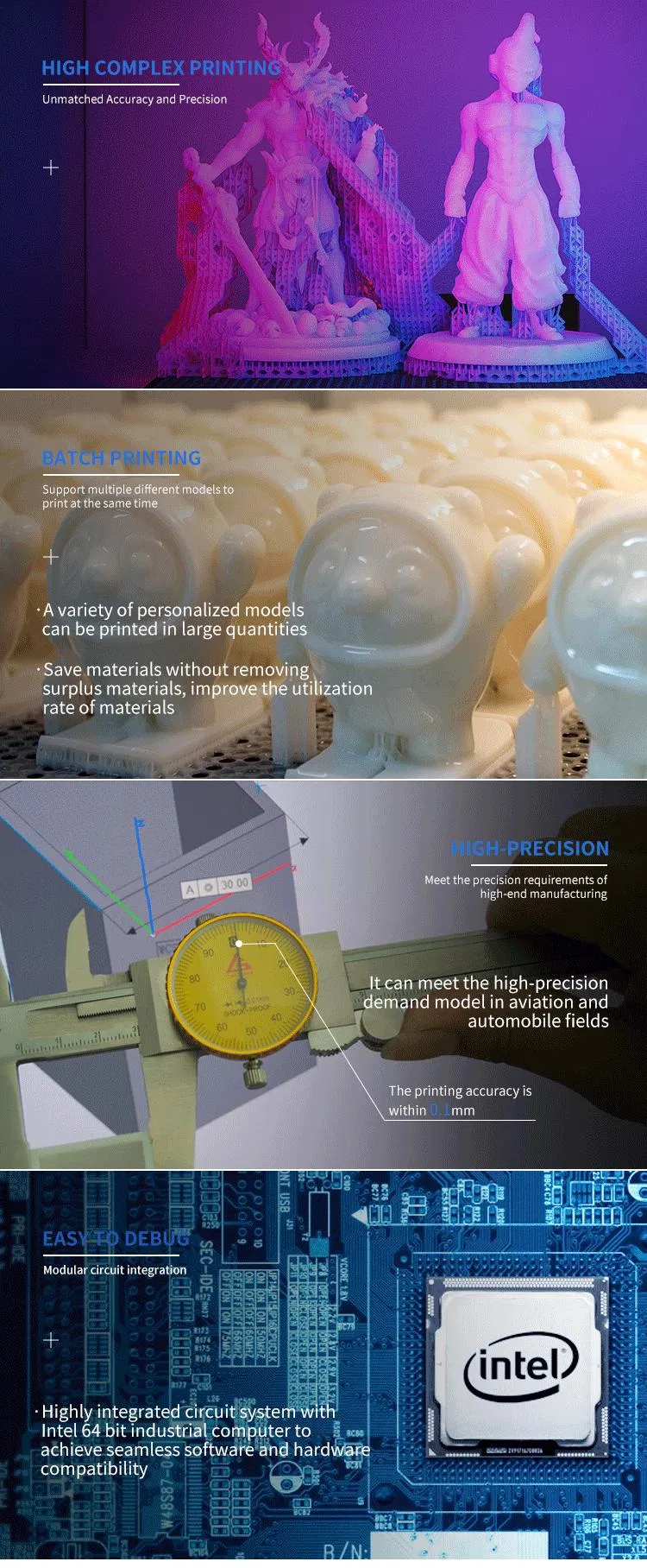 SLA 800 3D Printer View 4