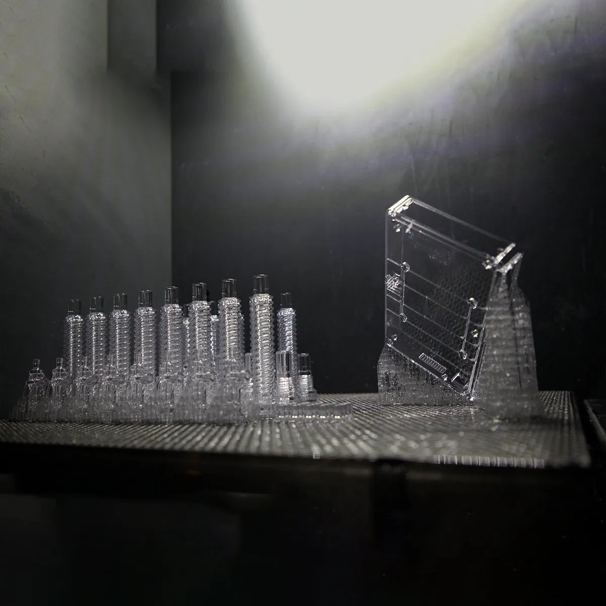 Rapid Prototype Transparent Resin SLA 3D Printing for Complex 3D Designs