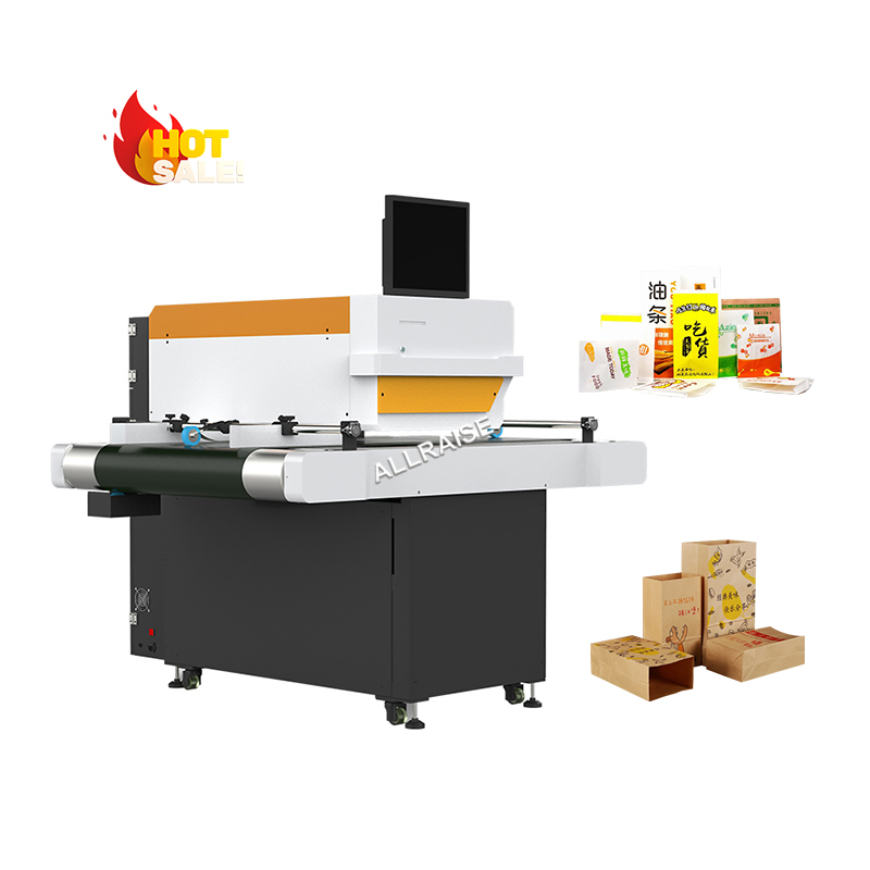 Automatic Paper Bags Digital Printer High Quality Single Pass Printing Equipment Cmyk Cartons Inkjet Printing Machine Multi Color Gift Boxs Printing Machine