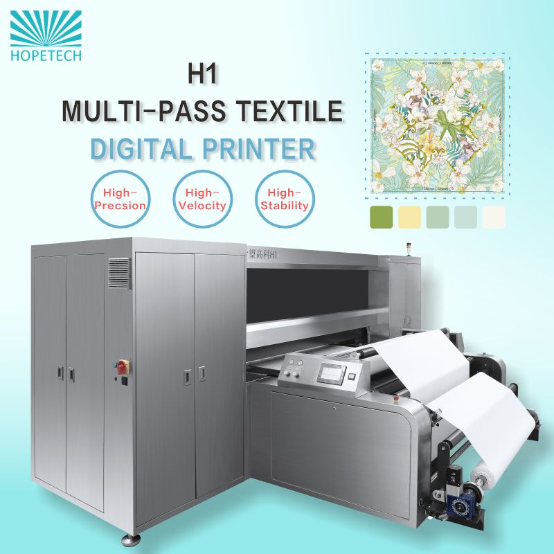 H1 Industrial Large Format High Speed Multi-Pass Machine Inkjet Printer