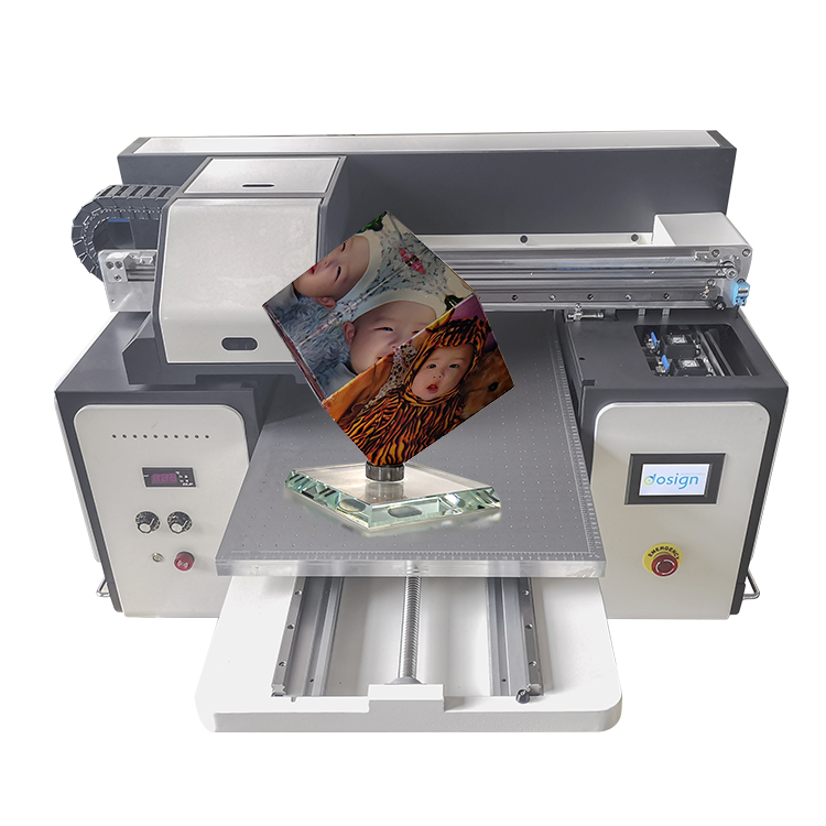 2 Printheads 4575 A2 PRO UV Flatbed Printer with Varnish