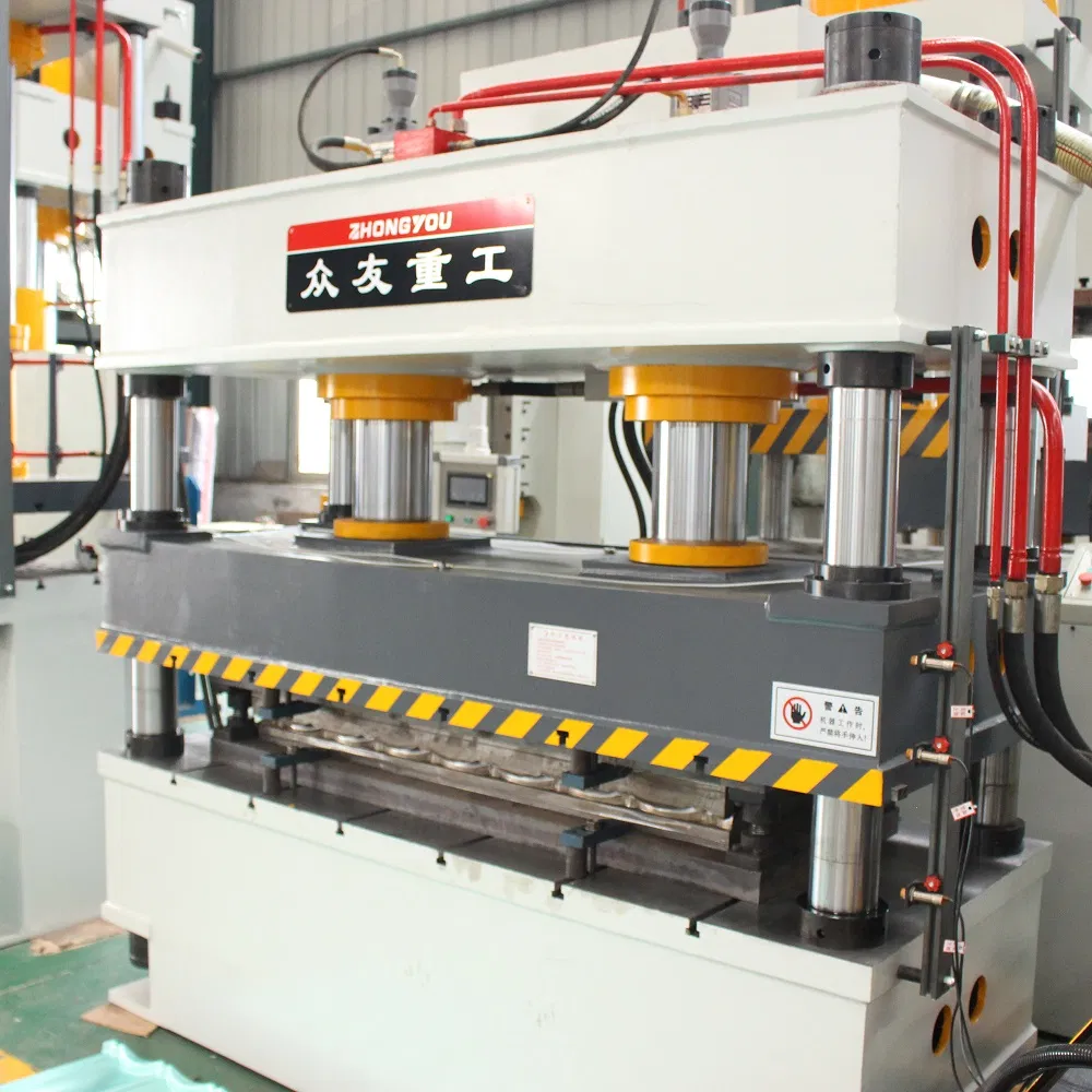 Metal Tile Forming Hydraulic Press 315 Tons Color Stone Tile Hydraulic Press