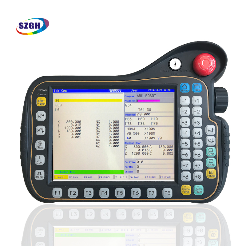 7 Axis Robot CNC Handheld Welding Controller and Touch Screen CNC Robot Control Controller Remot