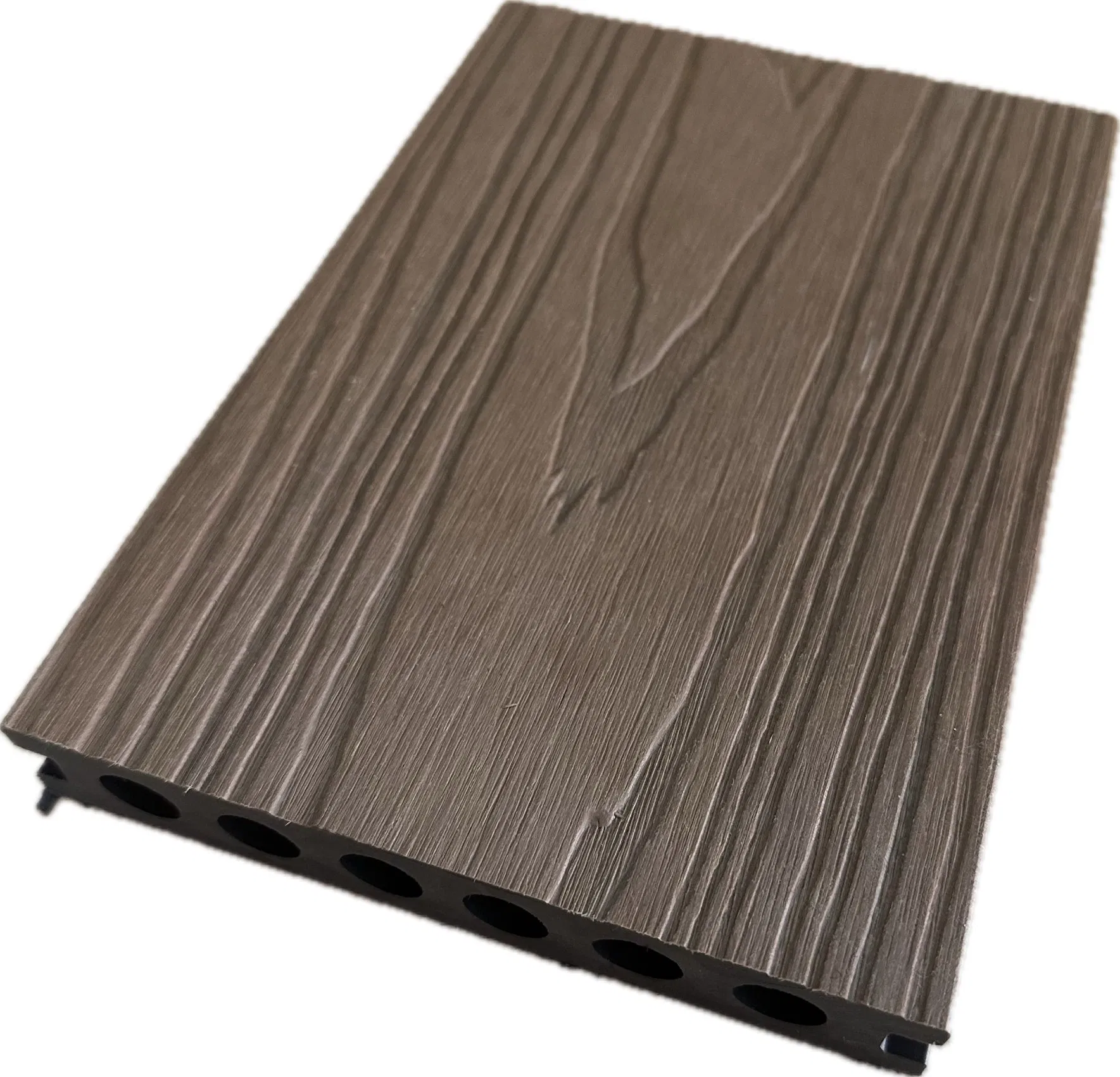 Hollow Co-Extruded WPC Decking Tiles 138X23mm Waterproof Anti-Static for Outdoor Commercial