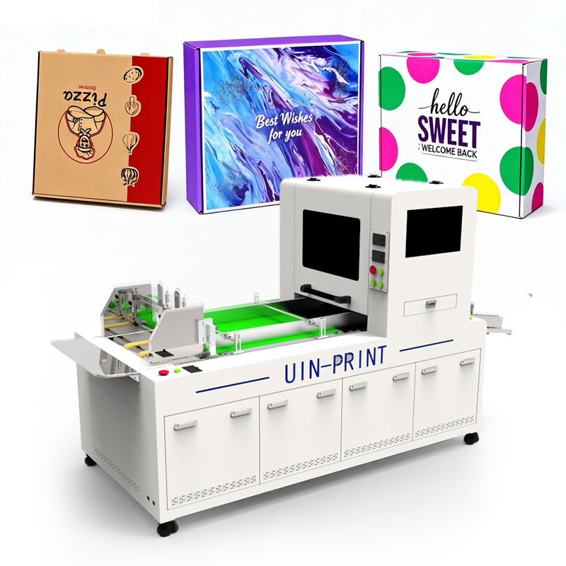Automatic Carton Box Printers Inkjet Single Pass Printer for Handbag Printing