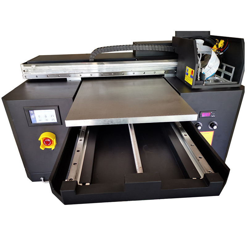 A2 4060 Double Print Heads Digital Flatbed LED UV Printer with Rotary