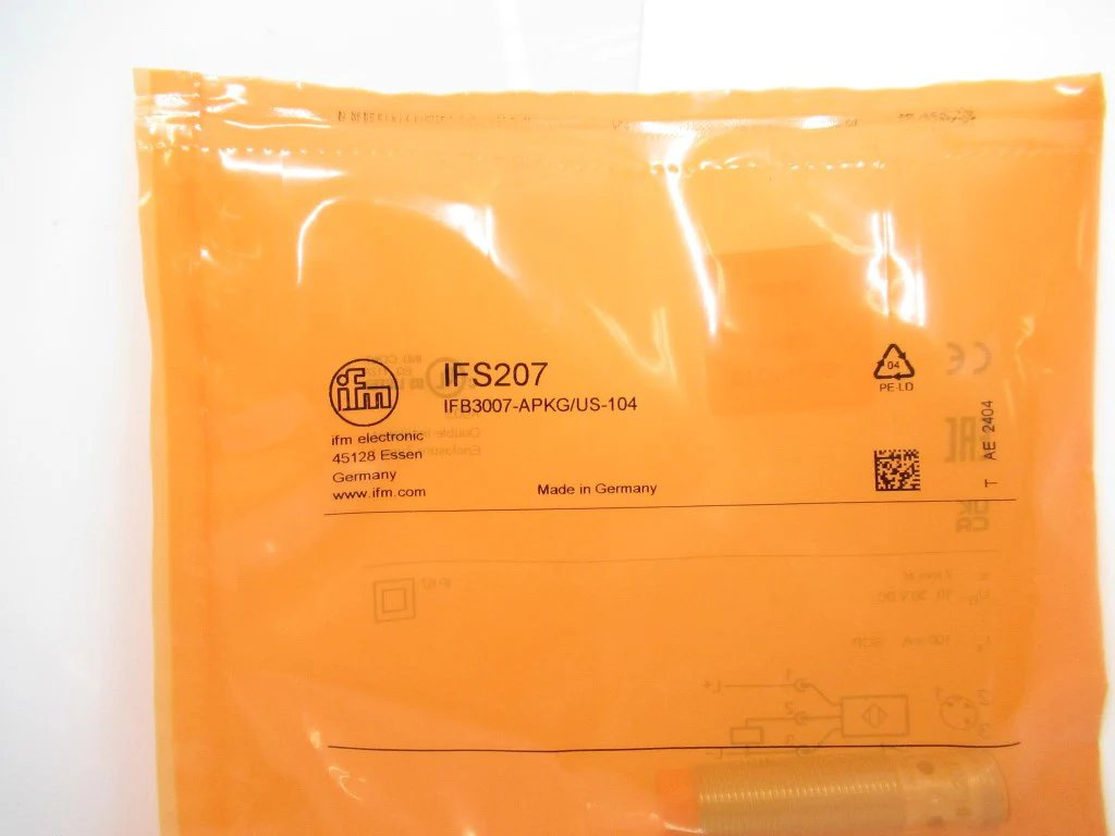New and Original Ifs207 Sensor Stock in Warehouse PLC Programming Controller