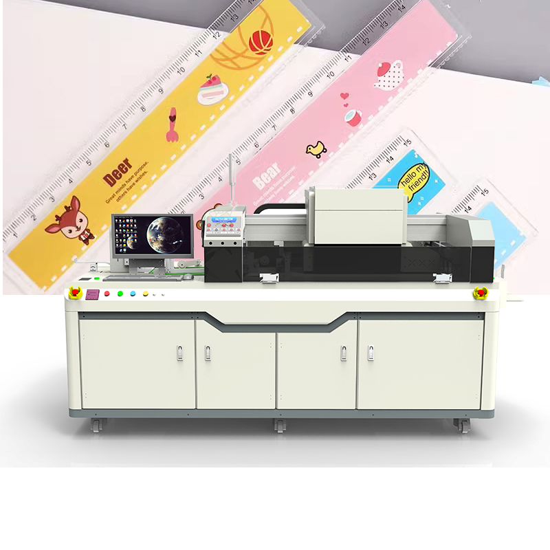 Inkjet Single Pass Digital Printer with for Bag Paper Flatbed UV Printer Cardboard Printer