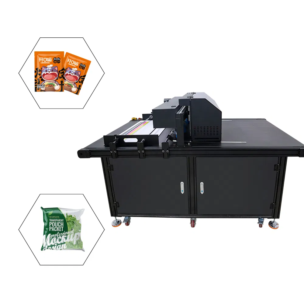 High Quality Carton Single Pass UV Inkjet Printer Digital Printing Boxes Machine
