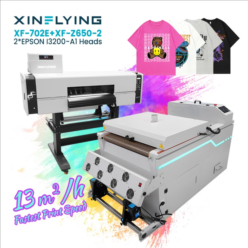 Technical Support 60cm 2head Dtf Printer Printing Machine with Shaker and Oven