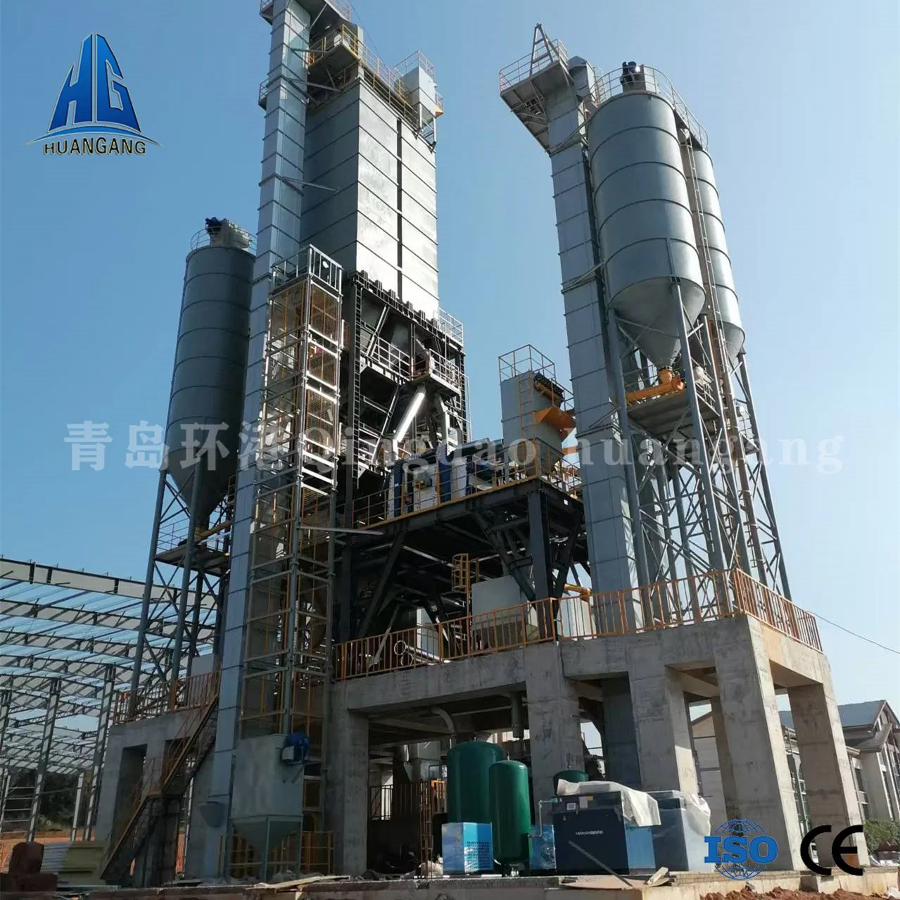 New Type of Mixing Equipment: Customized Dry-Mixed Mortar Production Line, Integrating Gravity-Free Mixing System for Ceramic Tile Adhesive and Gypsum Mortar