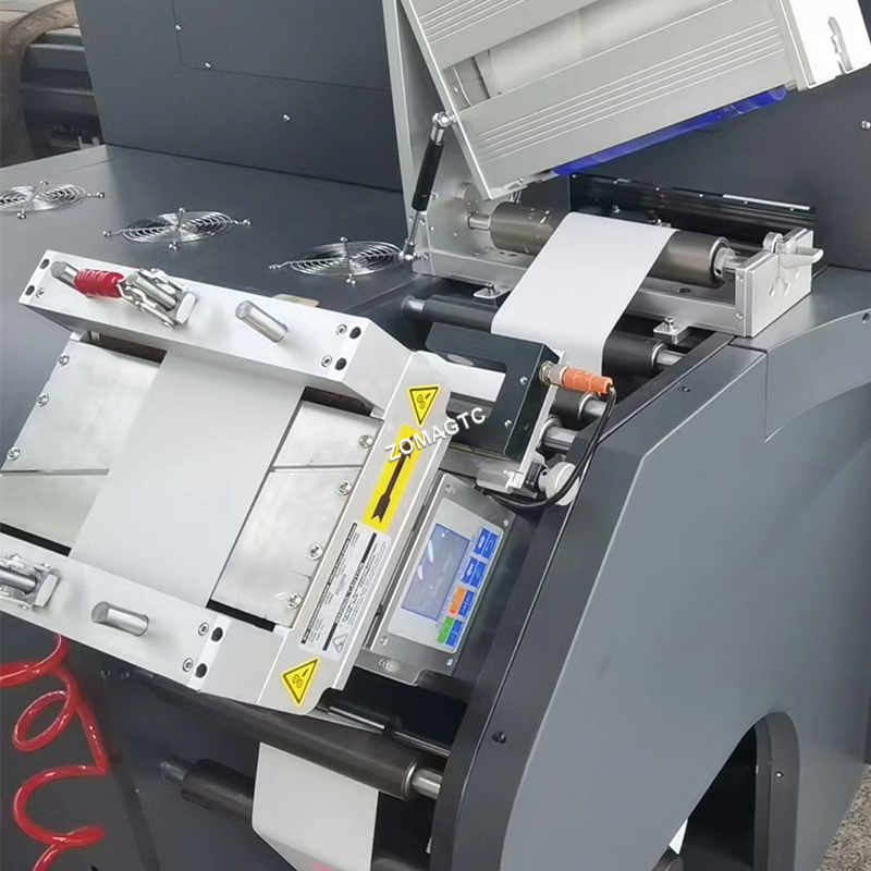 Automatic Roll to Roll Multi Color Digital Sticker Label Printing Machine Industrial Label Printer