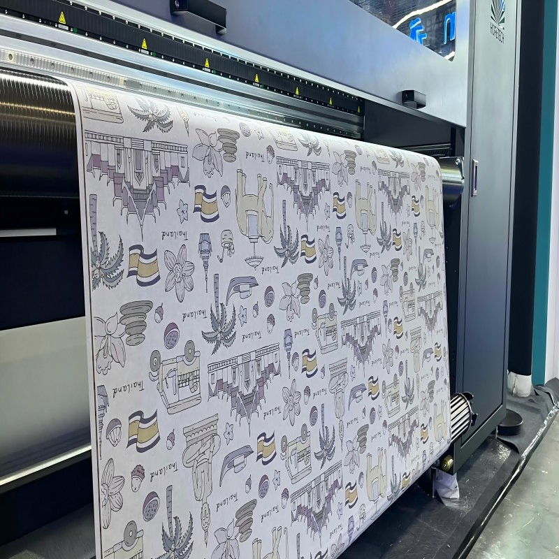 Hopetech H2 Plus Industrial Digital Printer Inkjet Printer Large Format Printermulti-Pass Textile Digital Printer