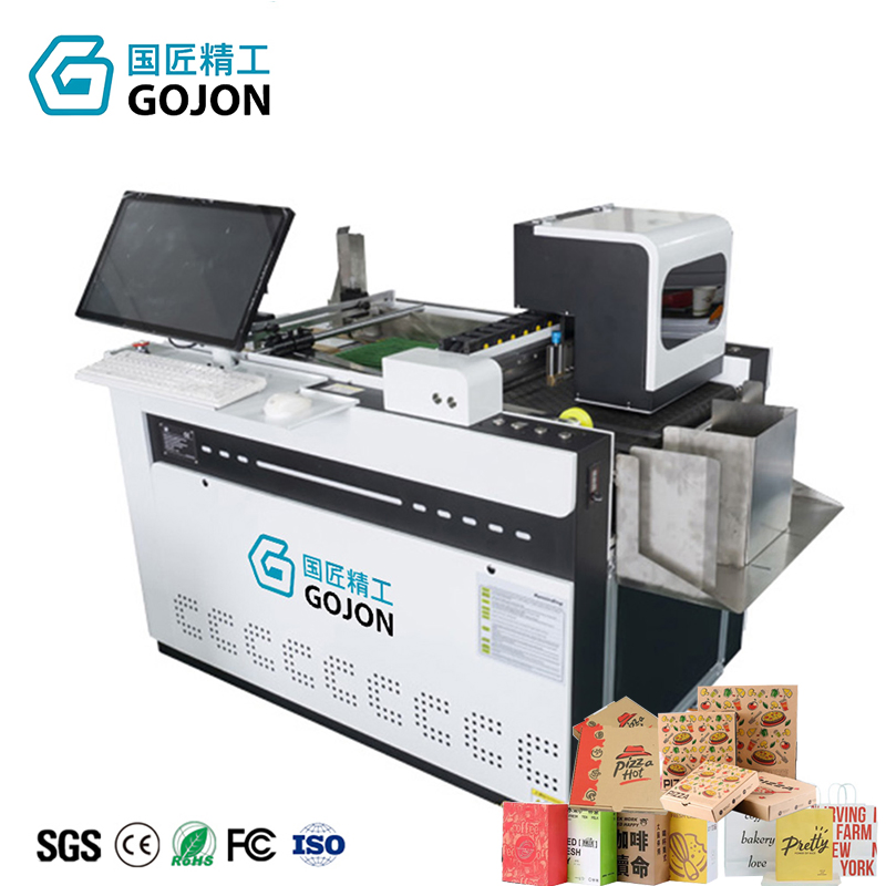 Gojon-X500 Color Digital Inkjet Printer with Automatic Ink Level Monitoring 30cm Print Width Eco Friendly Cmyk Ink for Seed Packet Printing