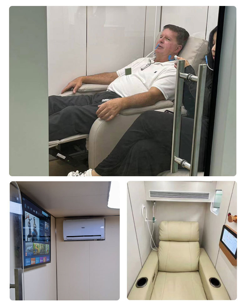 Advanced Single-Person Hyperbaric Oxygen Chamber System with 2.0-2.5 ATA Pressure for Crohn's Disease Management in Gastroenterology Practice