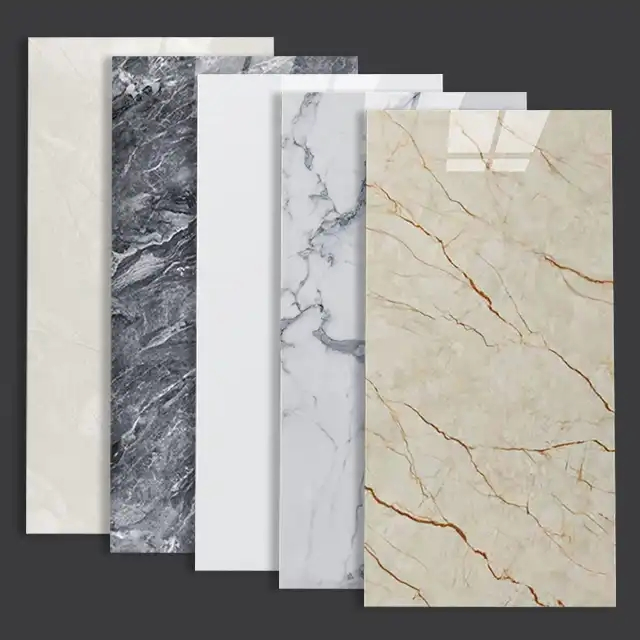 Kitchen Bathroom PE Foam Waterproof Self Adhesive 3D Marble Wall Tiles Sticker