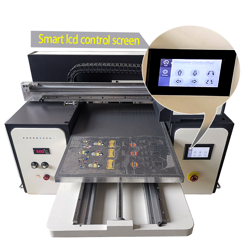 Plus A2 Size Digital UV Printer with 2 Print Heads