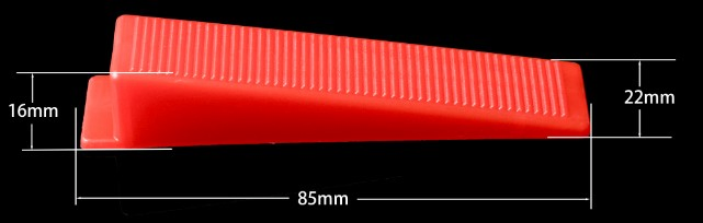 Premium Ceramic Tile Leveling System with Wedges for Precision 84mm
