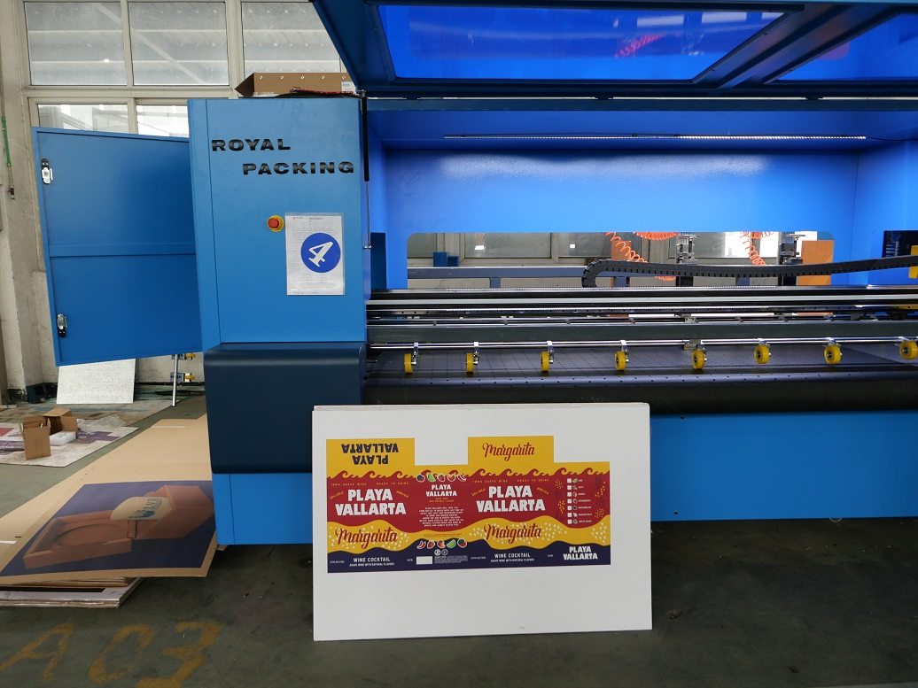 Multi Pass Digital Printer with Epson I3200 Inkjet Printhead for Paperboard Sheet