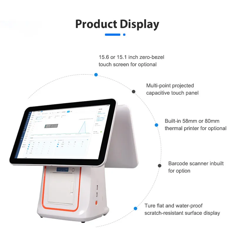 POS Terminal Side View