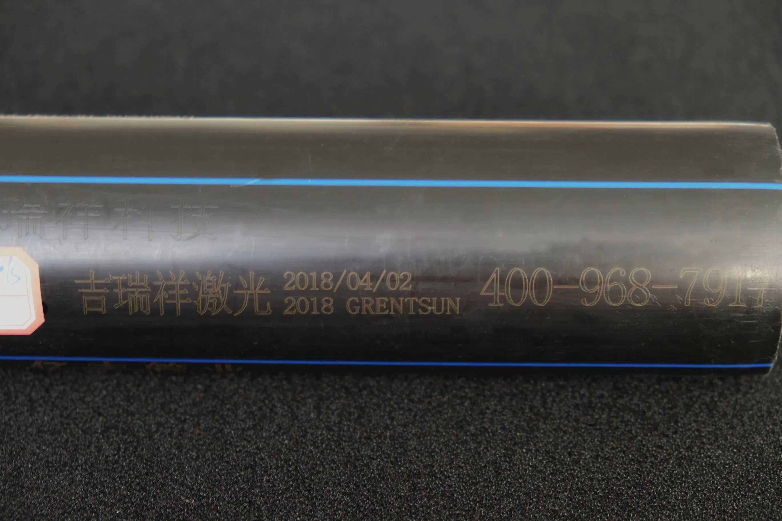 High Speed Pipes Tubes Laser Printing Machine 30W Fiber Laser Marker with Laser Encoder 700m/Min