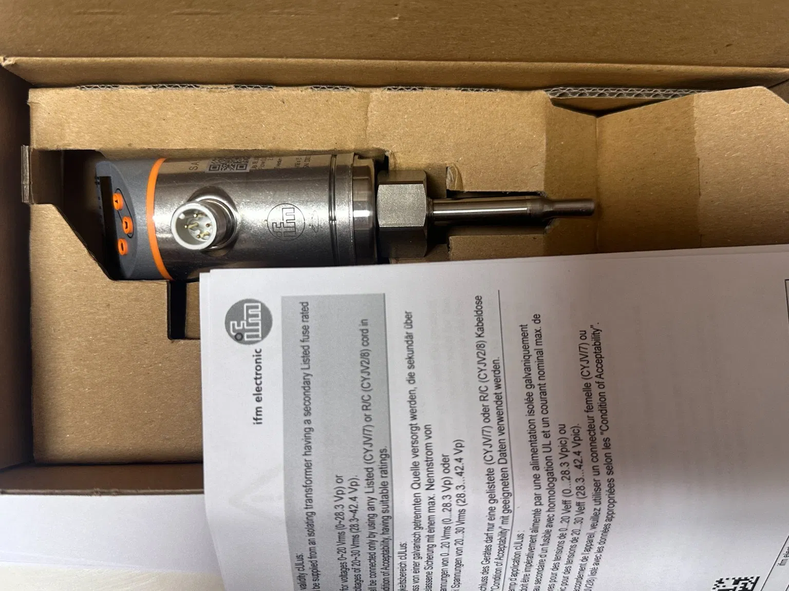 100% Original New Ifm SA5000 Sad10xdbfrkg/Us-100 Flow Sensor SA4100 Electronic Sensor SA5020 Controller SA4320 SA Series.