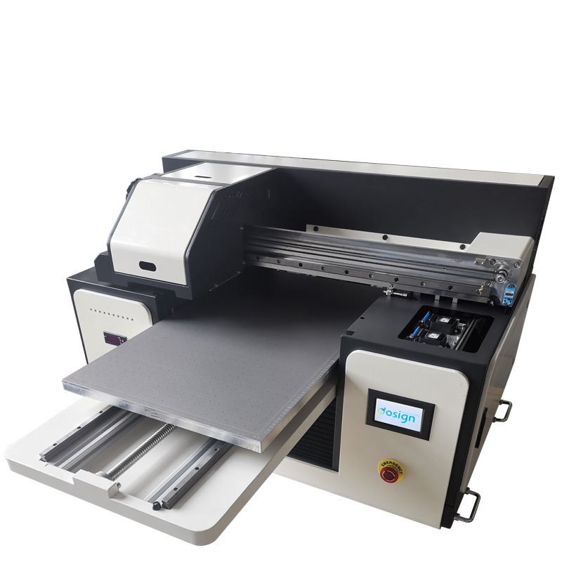 2 Printheads 4575 A2 PRO UV Flatbed Printer with Varnish