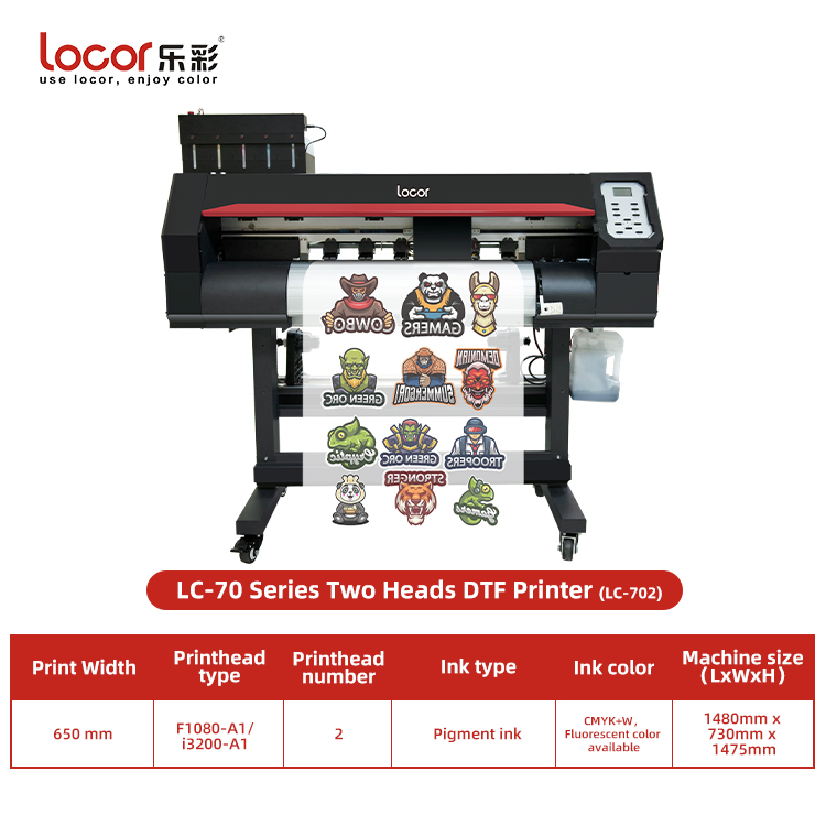 Cheap Price T-Shirts Garments Shoes Bags 2 XP600 I3200 Heads 24 Inch 60cm Dtf Machine Printer Printing Machine