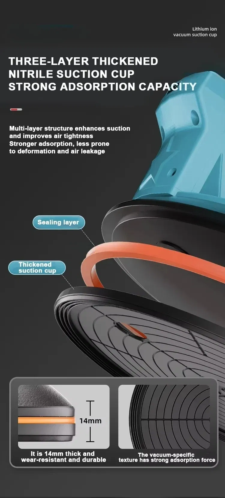 Vacuum Suction Cup Specification