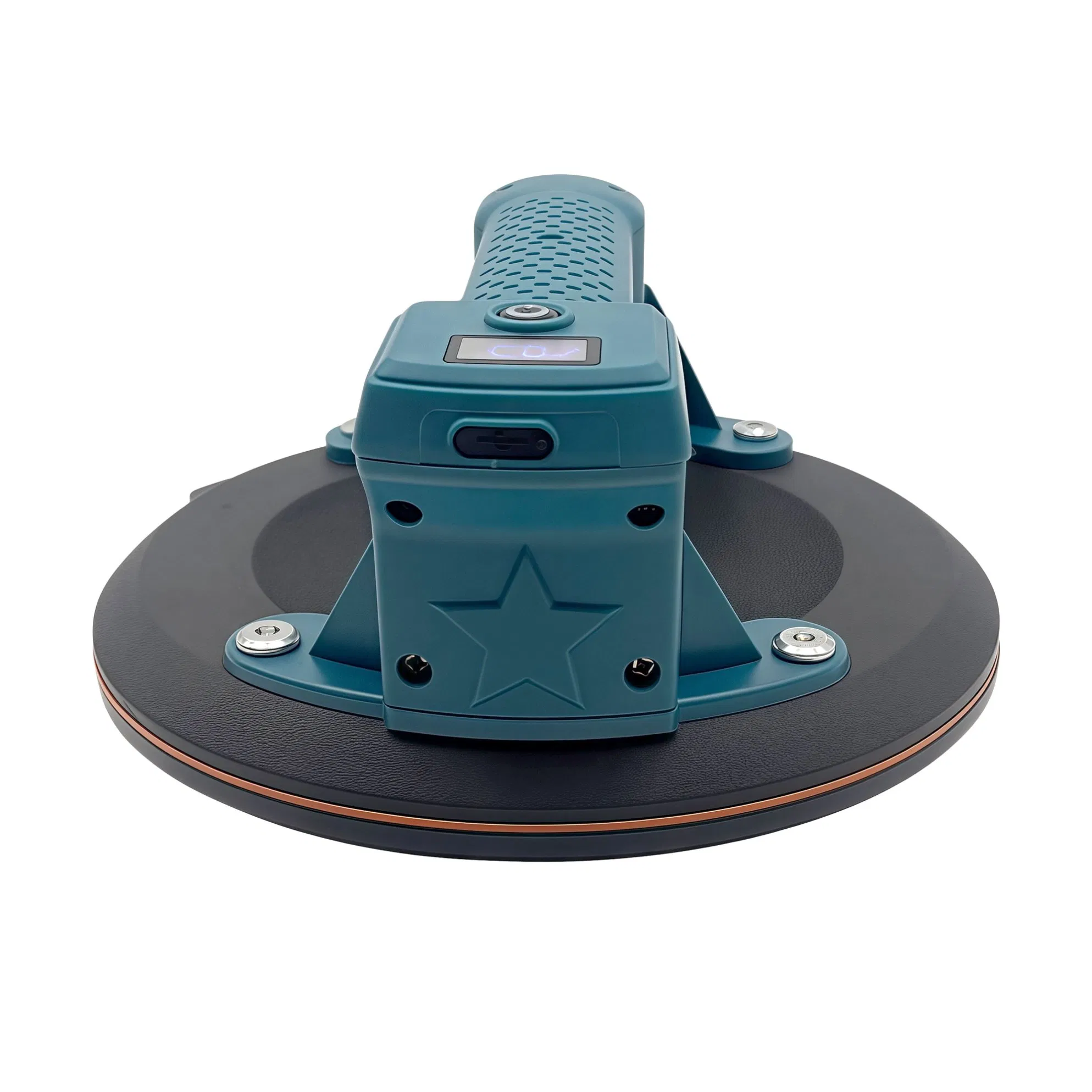 220kg Capacity Automatic Steel Vacuum Suction Cup Lifter Hand Tools for Easy Glass Installation Tile Laying Waterproof Design