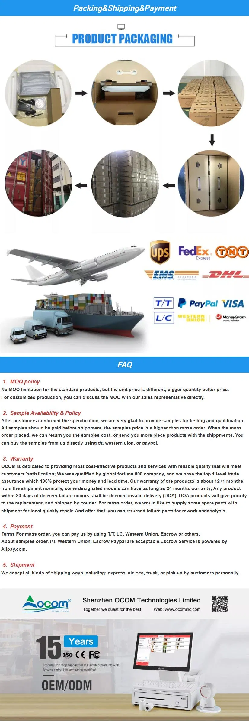 Accessories and Packaging