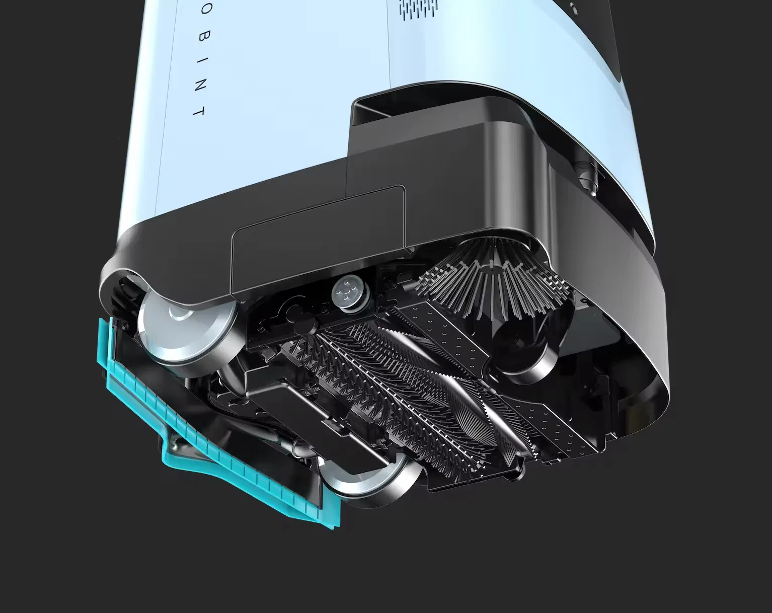 Commercial Industrial Floor Tile Cleaning Robot with APP Control Auto Charge 5000 Sq FT Coverage Lds Slam+Vslam Navigation